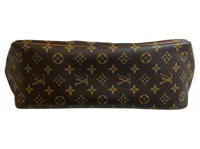 Borsa a mano Monogram Deauville Louis Vuitton Marrone - vista 3