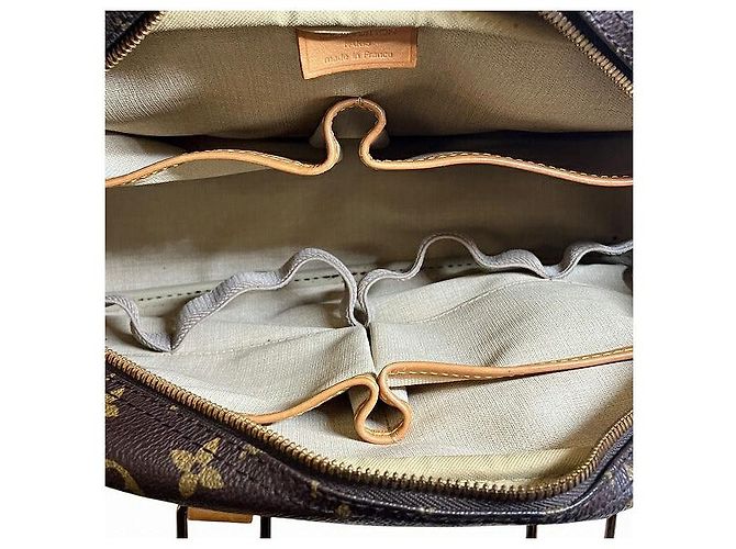 Borsa a mano Monogram Deauville Louis Vuitton Marrone - vista 6