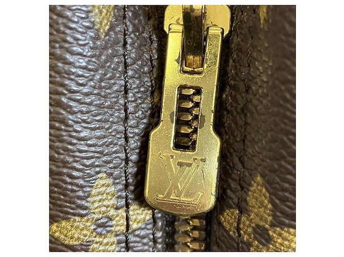 Borsa a mano Monogram Deauville Louis Vuitton Marrone - vista 9