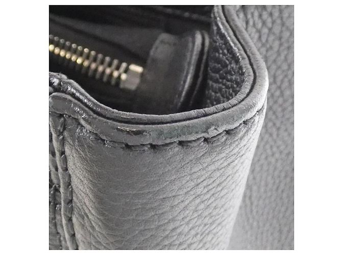 Bolsa de mão em couro de bezerro da linha Executive da Chanel Preto - vista 5