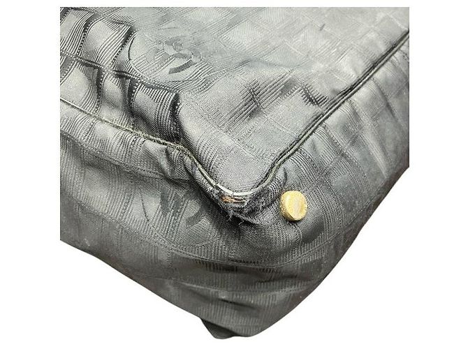 2.55 Borsa tote in nylon della nuova linea di viaggio di Chanel Nero - vista 6