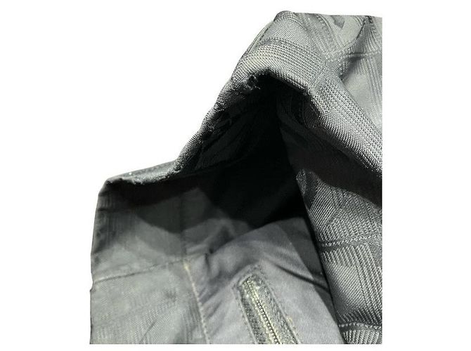 2.55 Borsa tote in nylon della nuova linea di viaggio di Chanel Nero - vista 7