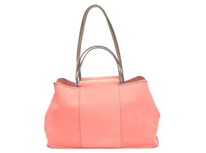 Borsa 2 in 1 Hermès Cabag Elan PM Toile Officier Rosa - vista 2
