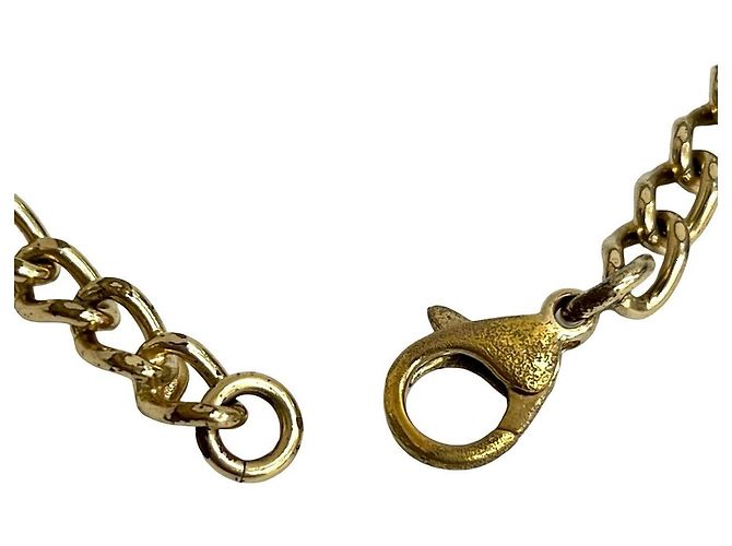 Collar Coco Mark de Chanel Dorado Metálico - vista 4