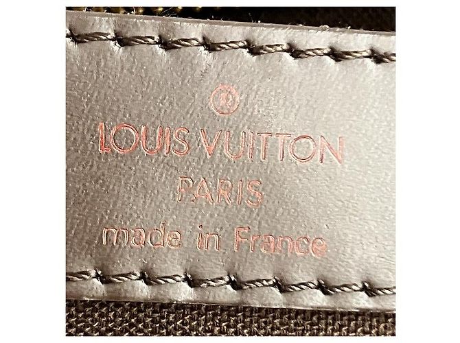 Borsa a Spalla Naviglio Damier Louis Vuitton Marrone - vista 4