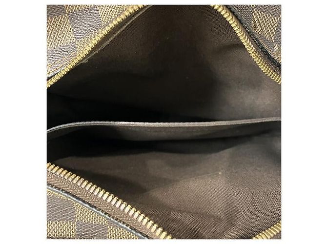 Borsa a Spalla Naviglio Damier Louis Vuitton Marrone - vista 6