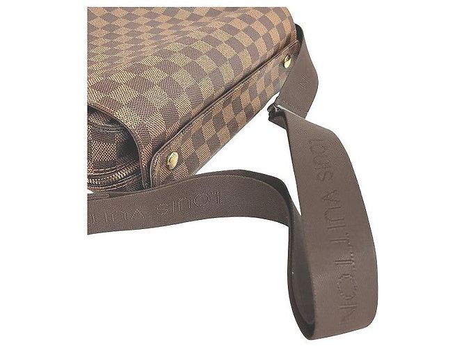 Borsa a Spalla Naviglio Damier Louis Vuitton Marrone - vista 9