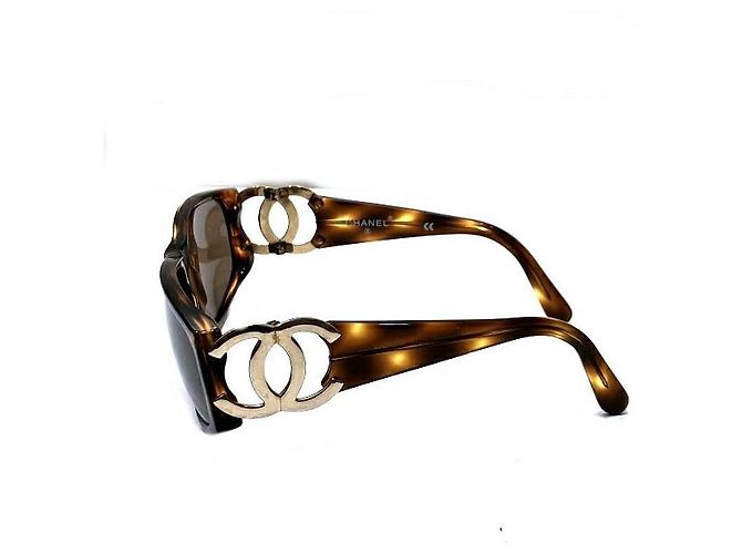 Chanel Coco Mark Sonnenbrille Braun - Ansicht 5