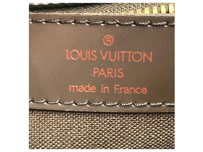 Borsa a Spalla Naviglio Damier Louis Vuitton Marrone - vista 4