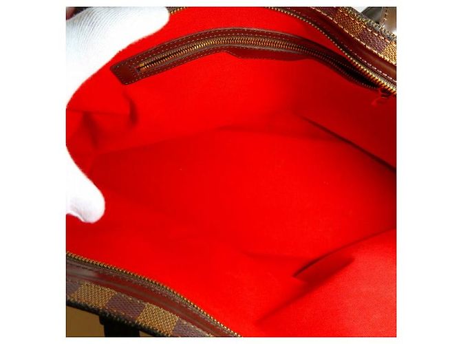 Borsa 2 in 1 Chelsea Damier Louis Vuitton Marrone - vista 6