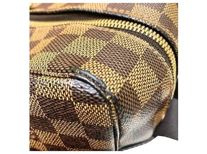Borsa a Spalla Naviglio Damier Louis Vuitton Marrone - vista 6
