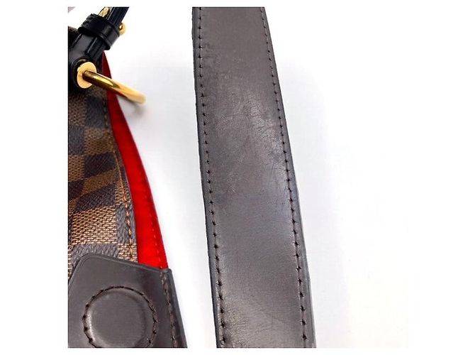 Borsa a Spalla Graceful PM Damier Louis Vuitton Marrone - vista 7