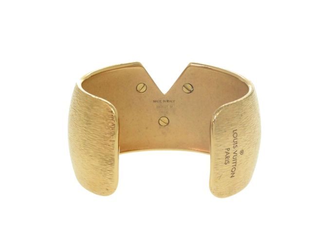 Bracciale Cuff Essential V Colorama di Louis Vuitton D'oro - vista 4