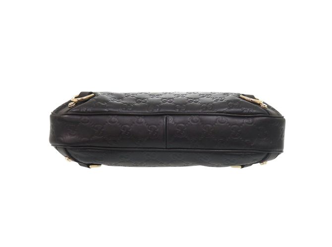 Borsa a Spalla Guccissima Abbey di Gucci Nero - vista 3