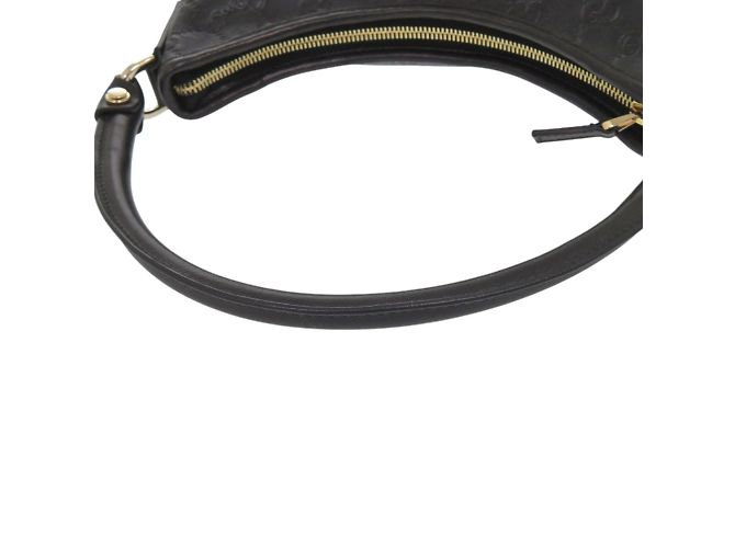 Borsa a Spalla Guccissima Abbey di Gucci Nero - vista 5