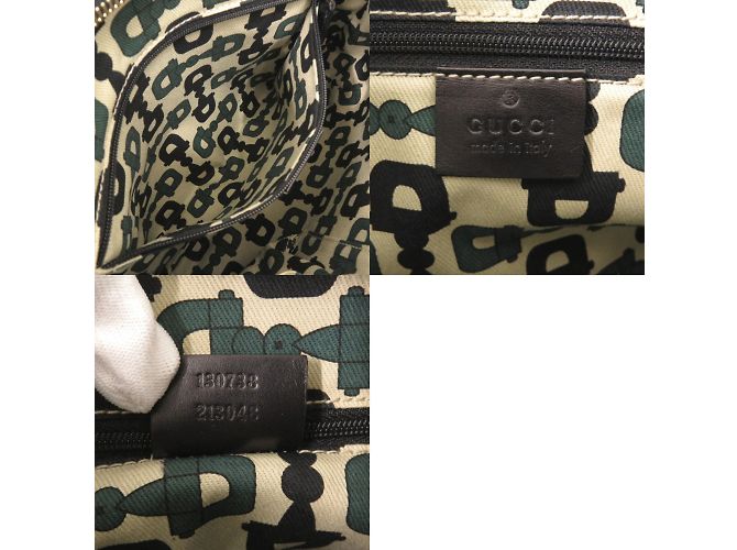 Borsa a Spalla Guccissima Abbey di Gucci Nero - vista 7
