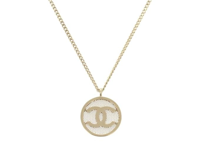 Collana Placcata Oro Chanel Coco Mark D'oro - vista 3