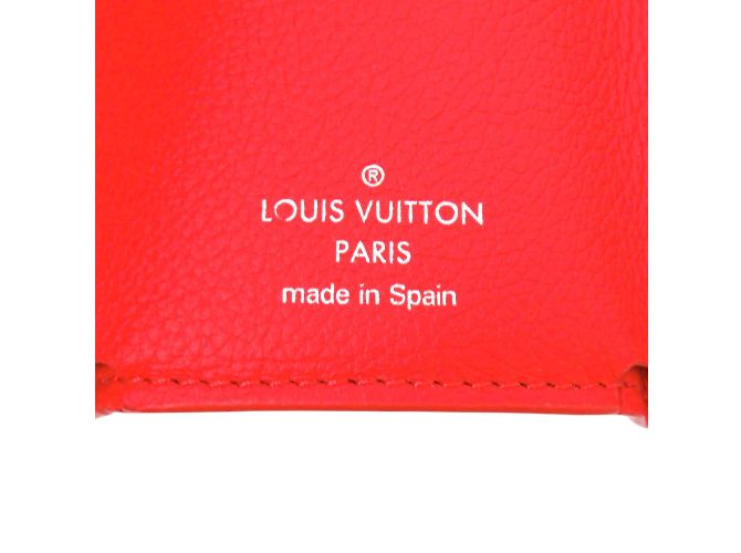 Cartera Rock Mini Tri-fold Louis Vuitton Roja - vista 9