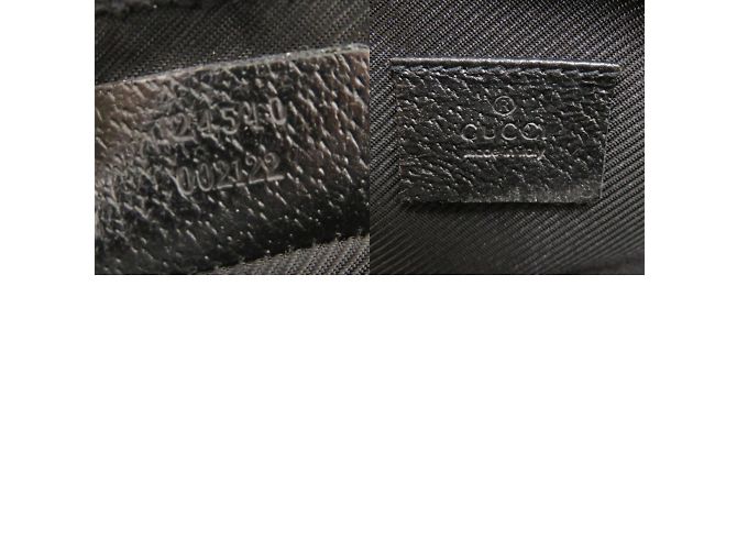 Borsa Vanity in Tela GG Nera di Gucci Nero - vista 10