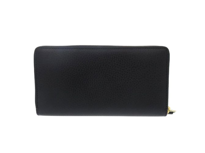 Cartera Larga GG Marmont de Gucci Negro - vista 3