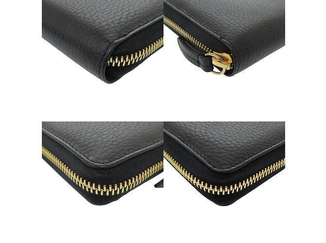 Cartera Larga GG Marmont de Gucci Negro - vista 4