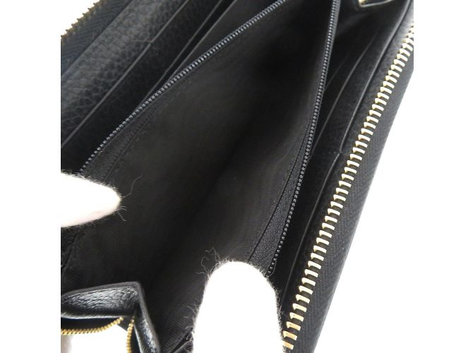 Cartera Larga GG Marmont de Gucci Negro - vista 6