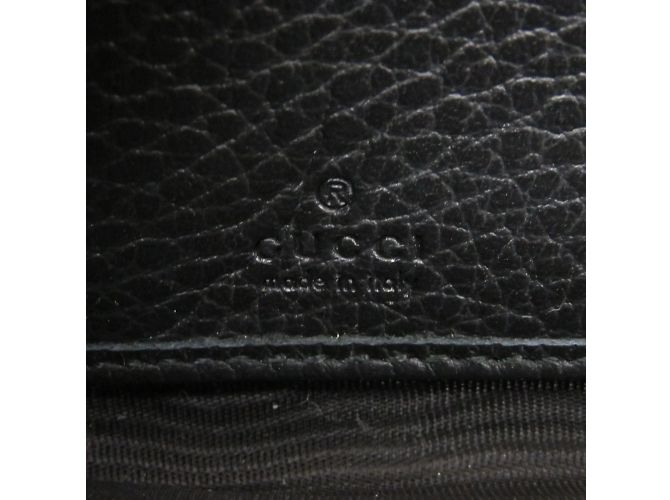 Cartera Larga GG Marmont de Gucci Negro - vista 7