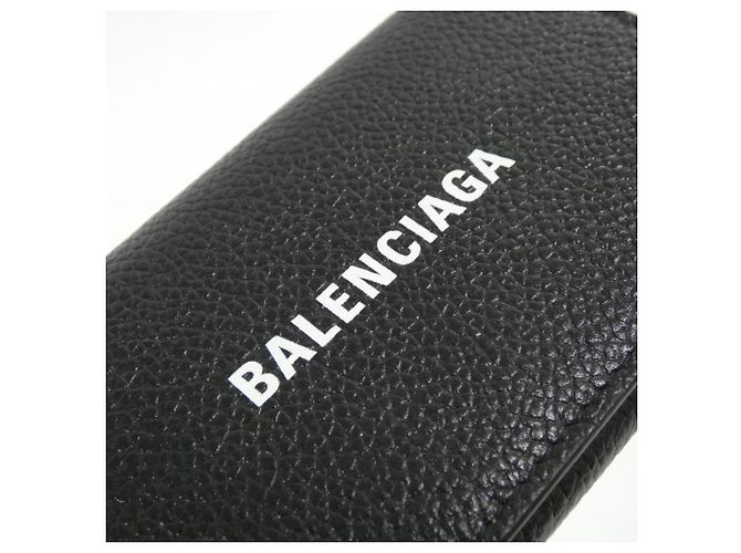 Portachiavi in pelle di vitello Balenciaga - vista 5