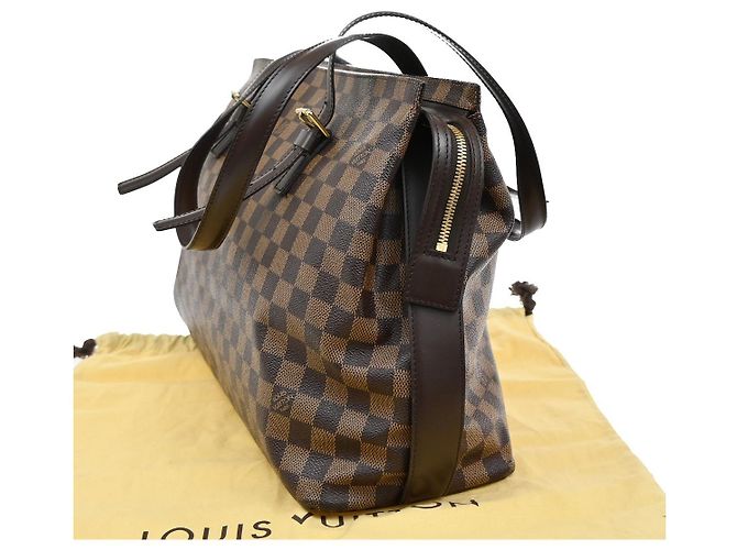 Borsa Chelsea Damier Louis Vuitton Marrone - vista 3