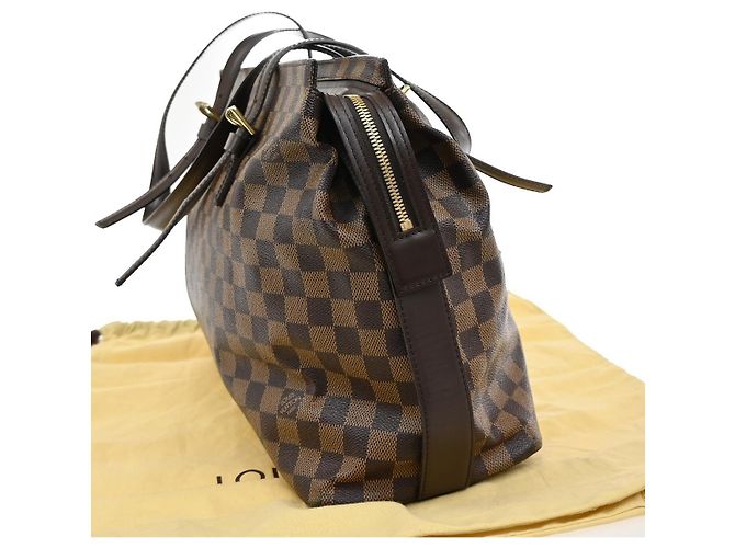 Borsa Chelsea Damier Louis Vuitton Marrone - vista 4