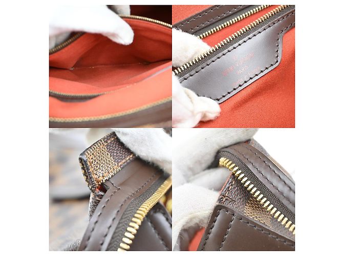 Borsa Chelsea Damier Louis Vuitton Marrone - vista 6