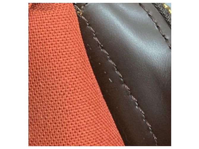 Borsa Chelsea Damier Louis Vuitton Marrone - vista 7