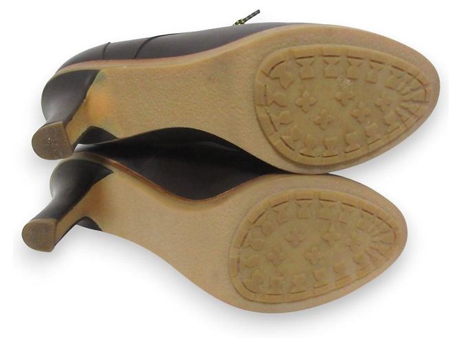 Bally Leder Loafer Pumps Braun - Ansicht 7
