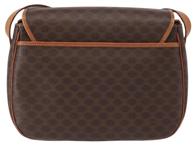 Céline Celine Vintage Macadam Canvas Small Marrone - vista 2