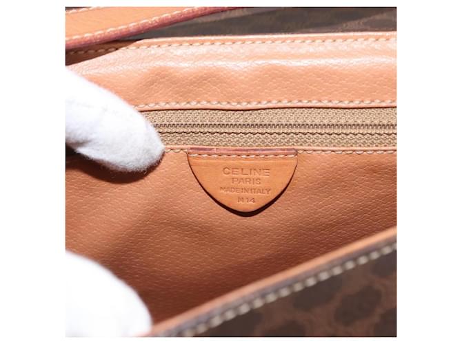 Céline Celine Vintage Macadam Canvas Small Marrone - vista 6