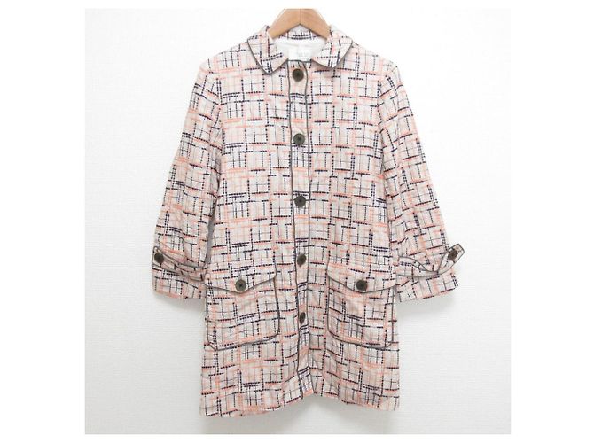 Autre Marque Abrigo midi bordado Sally Scott Beige - vista 12