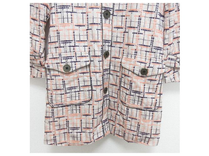 Autre Marque Abrigo midi bordado Sally Scott Beige - vista 5