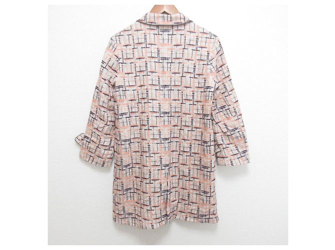 Autre Marque Abrigo midi bordado Sally Scott Beige - vista 6