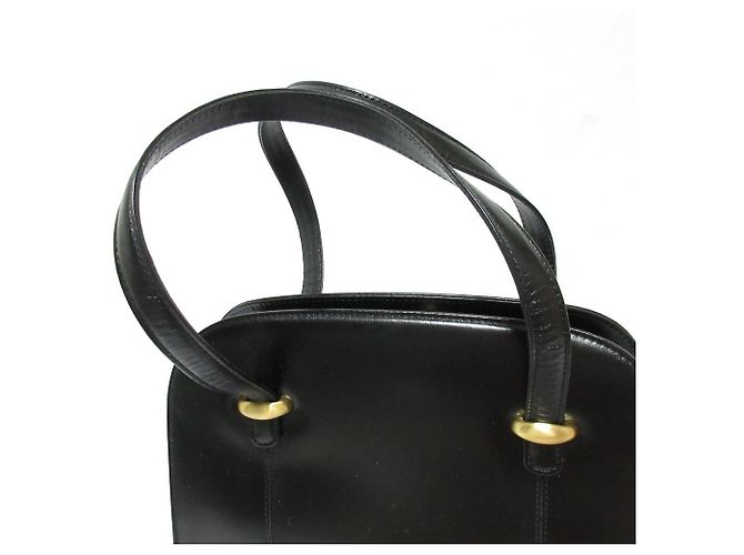 Autre Marque Borsa in pelle Ginza Yoshinoya Nero - vista 11