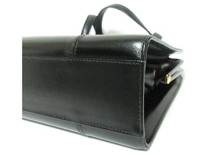 Autre Marque Borsa in pelle Ginza Yoshinoya Nero - vista 4