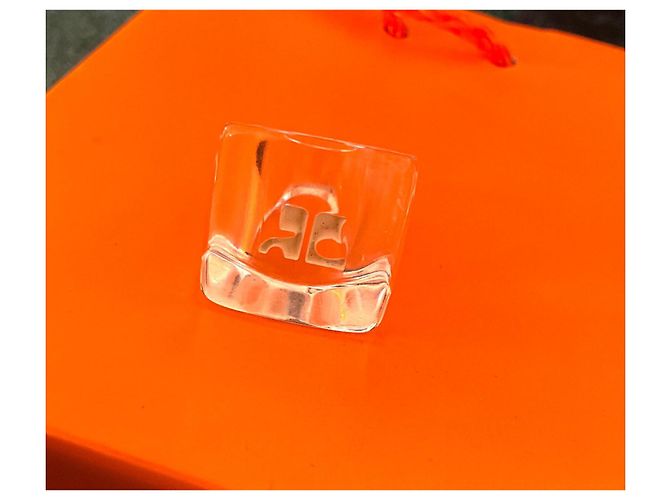 Courreges Courrèges Eiswürfelring aus Acetat - Ansicht 2