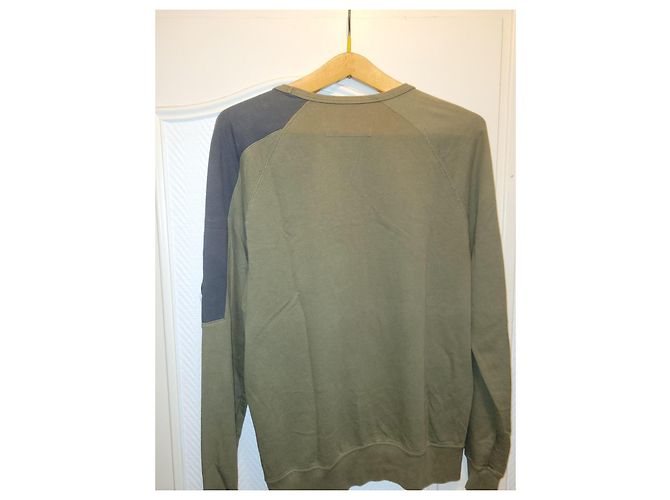 Cp Company Herren Sweatshirt in zwei Farben Khaki - Ansicht 3