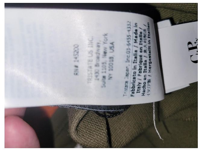 Cp Company Herren Sweatshirt in zwei Farben Khaki - Ansicht 6