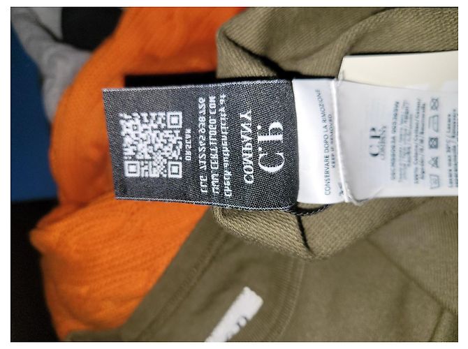 Cp Company Herren Sweatshirt in zwei Farben Khaki - Ansicht 9
