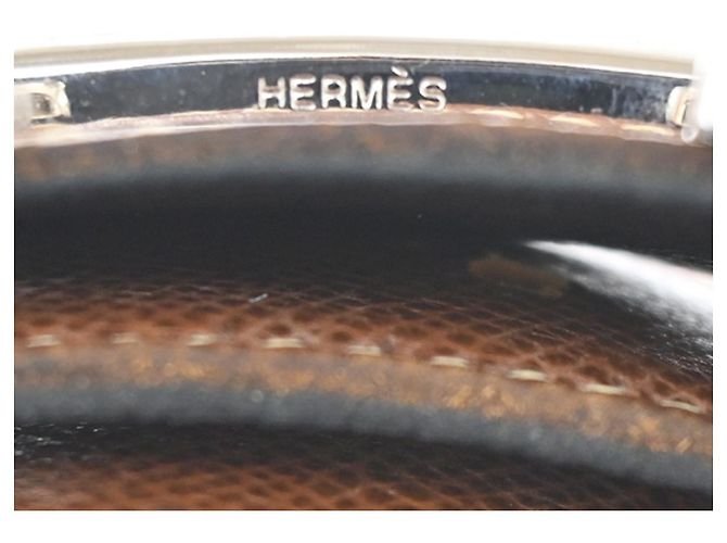 Hermès Hermes Constance Reversible Belt Leather Medium Black - view 7