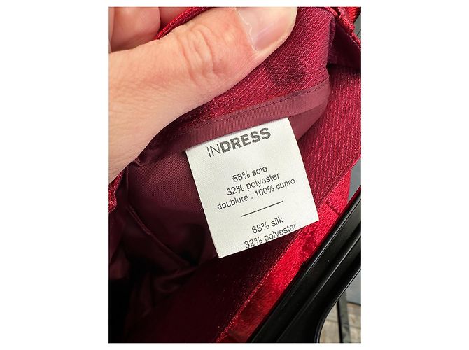 Indress Pantalones, leggings Roja - vista 10