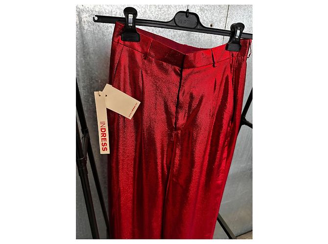 Indress Pantalones, leggings Roja - vista 4