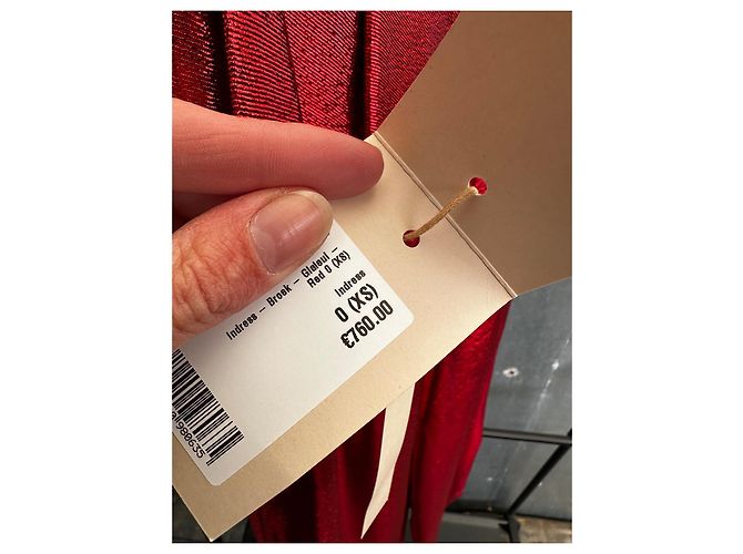 Indress Pantalones, leggings Roja - vista 6