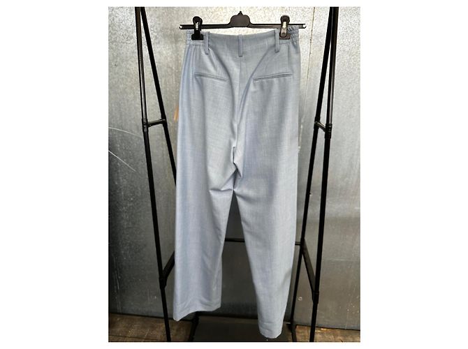 Calça Indress Azul de Lã - vista 7