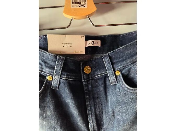 7 For All Mankind Jeans - 7 PARA TODA LA HUMANIDAD - Azul marino - vista 2